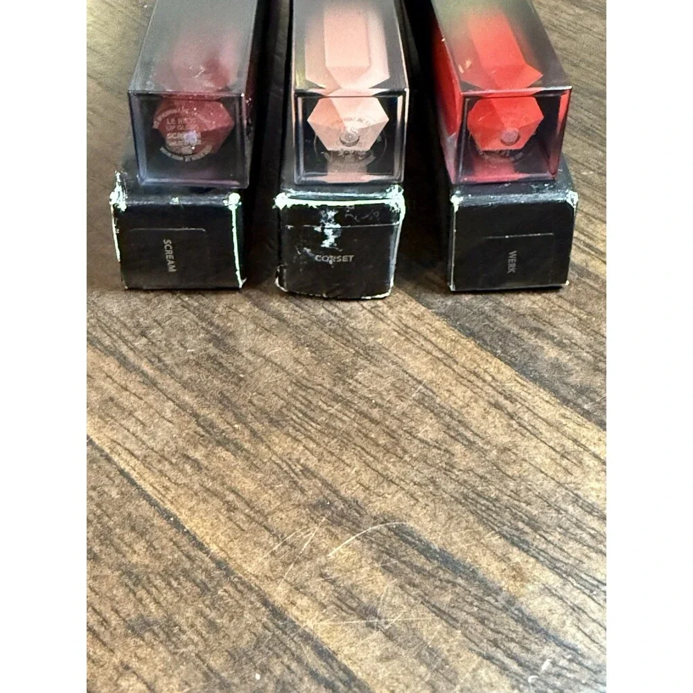 haus laboratories lady gaga brand ultra shine lip gloss lot of 3